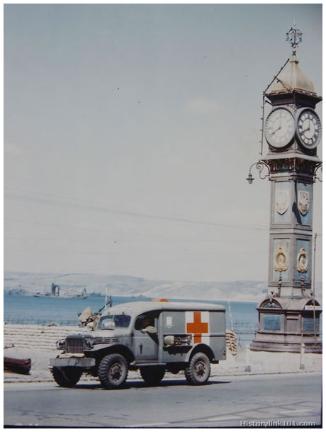 Ambulance, National Archives by the World War II Picture section of Historylink101.com